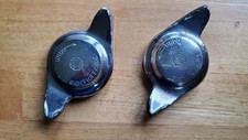 Set Of 2 Right Left Vintage Mg Wire Wheel Spinner Knock Offs