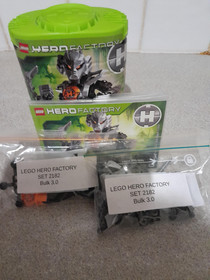 Lego Capsule Set 2182 Hero Factory - Bulk 3.0 6-16yrs - Vintage Complete Set