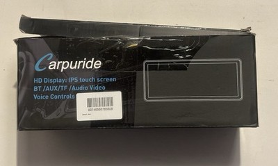 Carpuride W903 Wireless Carplay & Android Auto Car Stereo with 4K Dash Cam Rear