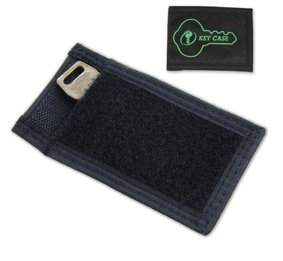 Hillman Soft Hide-A-Key HolderLarge 3'' x 4'' with Self-Adhesive Black 