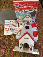 The Original Snoopy Sno-cone Machine New And Improved