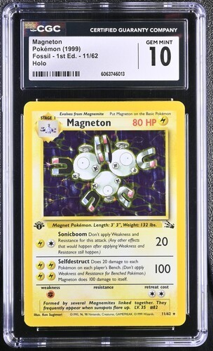 Magneton (1st Edition) graded CGC 10 for sale on eBay