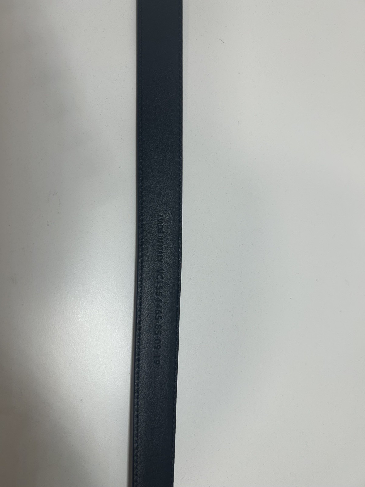 YSL Saint Laurent Women's Slim Belt Size 85