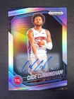 2024-25 Panini Prizm Black Cade Cunningham #8 Auto Silver