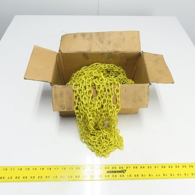 McMaster Carr 1'' Chain Bulk Yellow 200' L