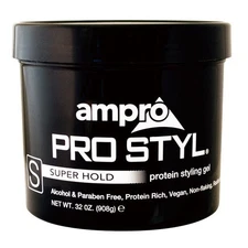 Ampro Pro Styl Super Hold Protein Styling Gel 32 oz – Alcohol & Paraben Free (3)