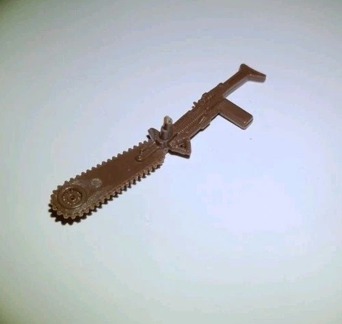 1988 GI JOE CHAINSAW ( Buzzer ) Battle Gear Accessory Pack #6 Brown Part