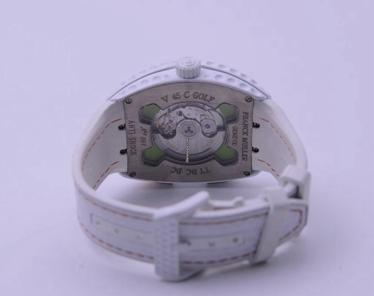 Franck Muller Vanguard White Men's Watch V45SCDT for sale online