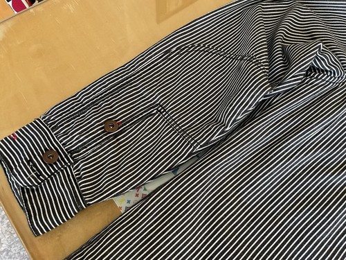 100% COTTON MEN PATCHWORK JACKET(L) - Picture 10 of 13