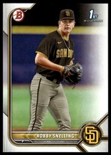 2022 Bowman Draft #BD-82 Robby Snelling