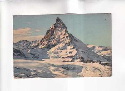 G525) Postcard, MATTERHORN - Mont Cervin - Alpinism
