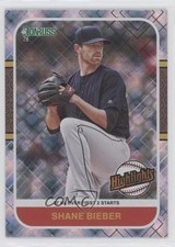 2021 Panini Donruss Highlights Diamond Shane Bieber #HI12 g7c
