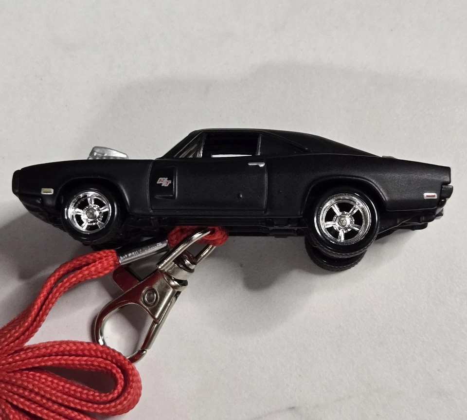 Dodge Charger Keychain Chrysler car real riders hot wheels diecast fidget TOYS  - Image 4 of 4