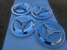 Custom Lead Sled Oldmobile Fiesta Hub Caps X 4 - 15 Custom Lead Sled Oldmobile Fiesta Hub Caps X 4 - 15