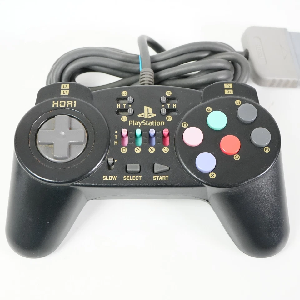 HORI Fighting Commander HPS-09B SLPH-00017 Controller Playstation PS PS2 Tested - Image 2 of 4