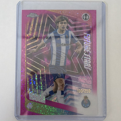 Topps Chrome UEFA Europa League Rodrigo Mora FC Porto Rookie #83 Pink 100/250