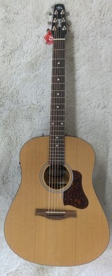 Seagull S6 Original Natural Presys II Acoustic Electric Guitar with gig bag