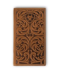 Ariat Rodeo Scrolling Embossed Brown - Accessories Wallet - A3561244