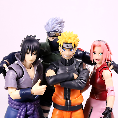 Bandai S.H.Figuarts Naruto Kakashi Sasuke Set of 3 Pre