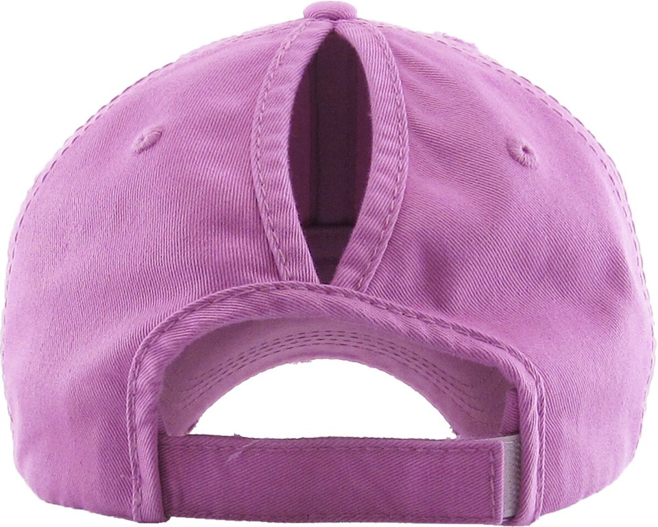 NEW! CC Ponycap Messy High Bun Ponytail Cap Soft Velvet Adjustable Baseball Cap - Foto 11