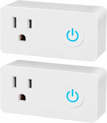 BN-LINK Smart WIFI Outlet Plug Works with Google Home, Alexa compatible