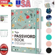 Compact Password Keeper Notebook with Durable Cover for Easy Access - Gift Idea