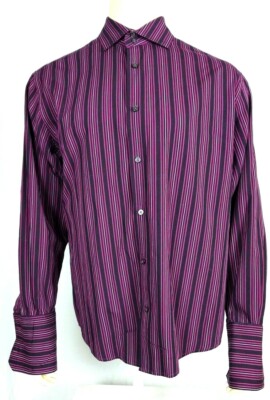 CEZANI  Men's Long Sleeved Button Up Shirt     Size L      Great Condition!!