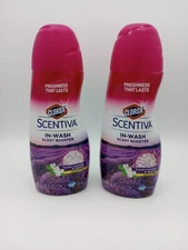 (2 Ct) Scentiva In-Wash Scent Booster Beads Tuscan Lavender Jasmine 9.7 oz New