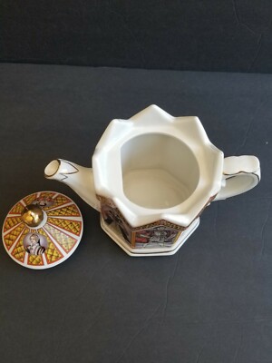 ジェームズ・サドラー ティーポット ヘンリー8世 英国製 England Sadler Teapot King Henry VIII & His 6 Wives Earthenware | eBay