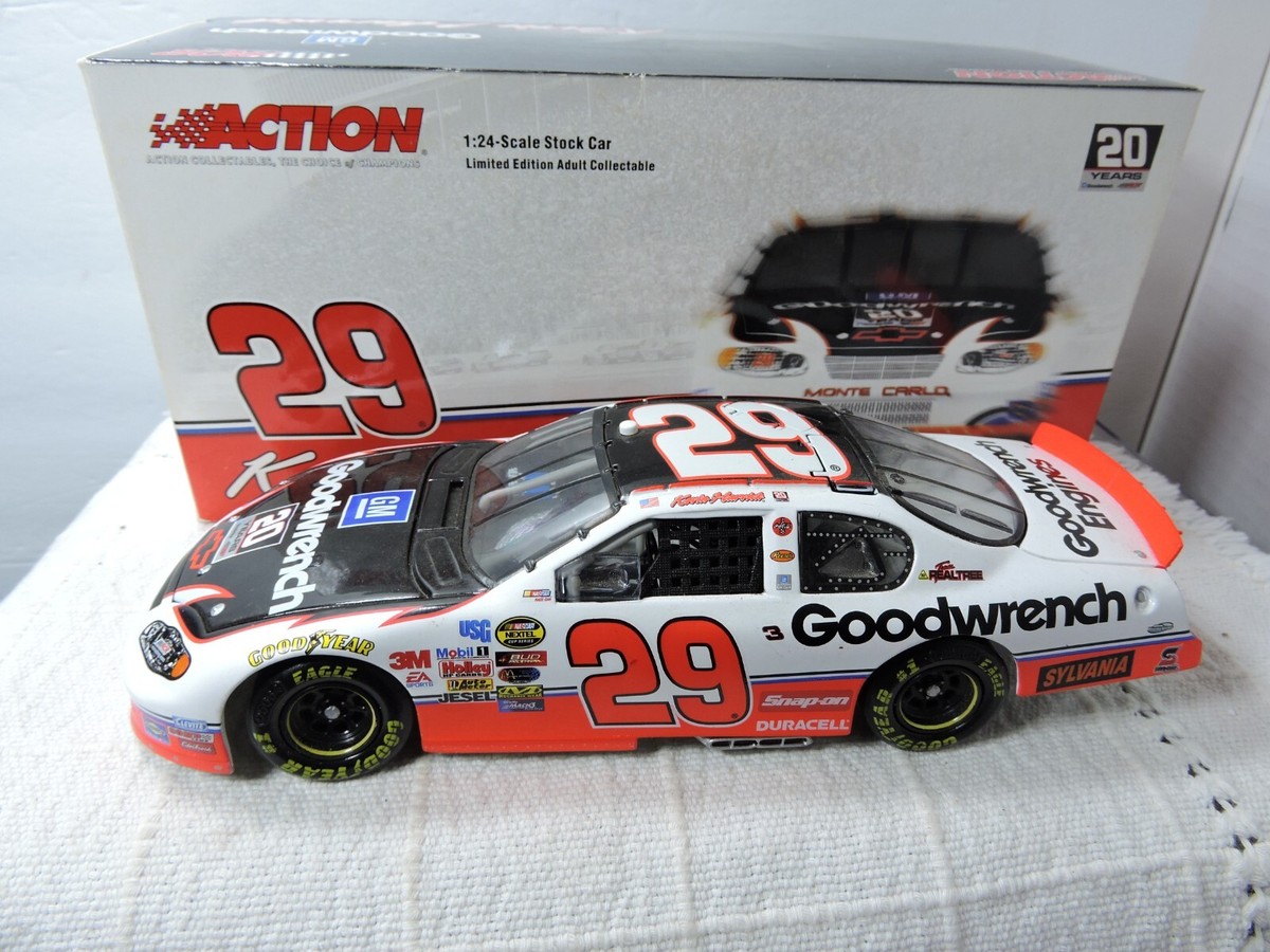 Action Kevin Harvick #29 diecast GM goodwrench 20 years 1:24 scale