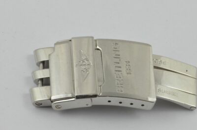 BREITLING PILOT ARMBAND FALTSCHLIESSE 20MM DEPLOYMENT CLASP 357A CHRONOMAT EVOLU