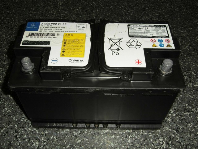 Аккумулятор varta 80ah 800a