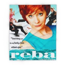 Reba TV Show Arctic Fleece Blanket 50" 60" TV Fan Cozy Throw, Gift for Reba Fans