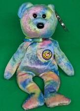 CLUBBY VI the BBOC bear ~ TY Beanie Babies ~ MWMT ~ In Hand In Oz ~ HTF ~Retired
