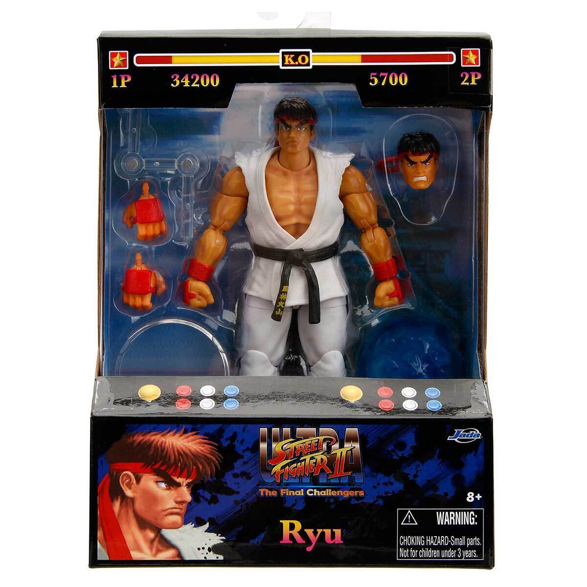 Street Fighter II Ryu 6 Figure