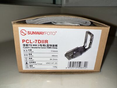 Sunwayfoto PCL-7DIIR L-Bracket (For Canon EOS 7D Mark II)