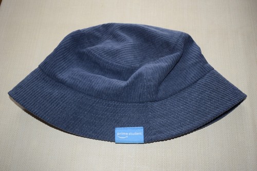 Amazon Prime Student Bucket Hat / Blue Corduroy festival party