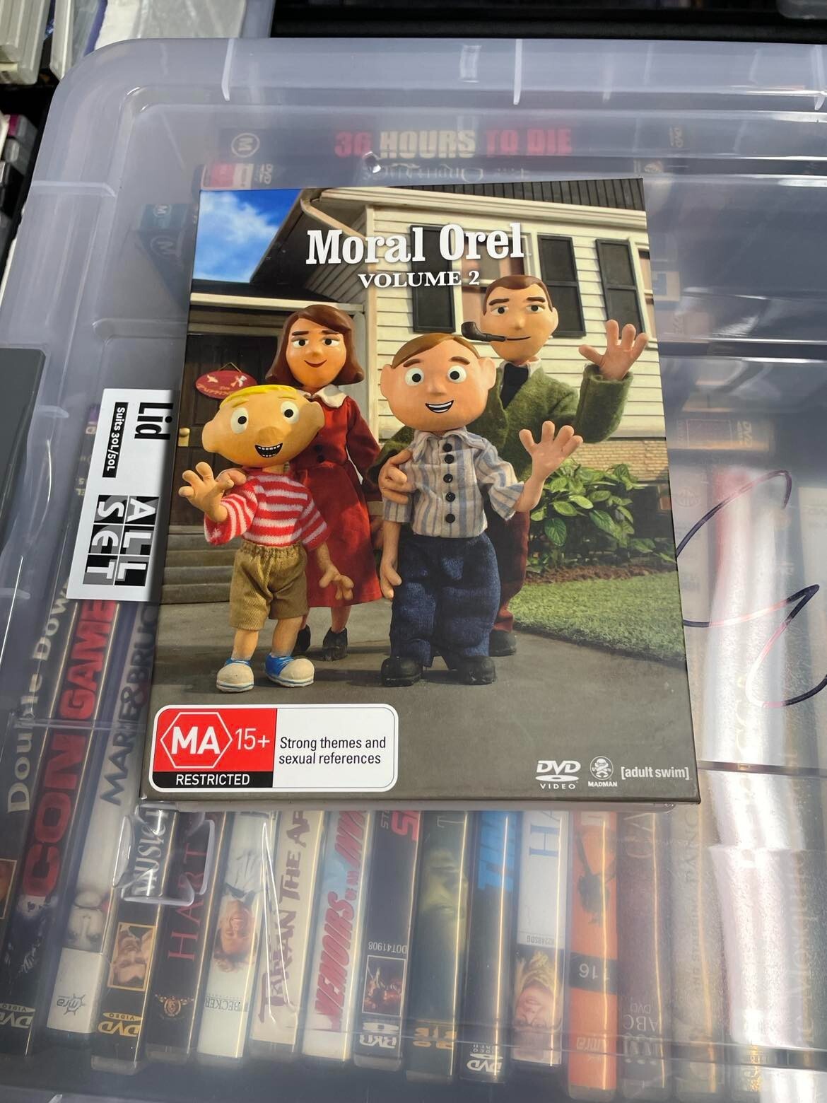 Moral Orel Volume 2 (DVD Region 4) Adult Swim Comedy vgc rare oop t410
