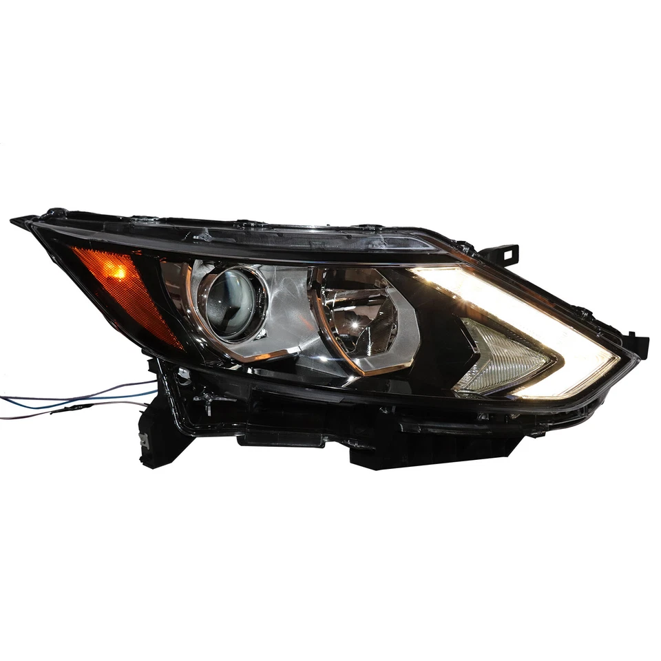 LED Headlight Right Passenger Side Headlamp For Nissan Rogue Sport 2017-2019 Foto 4 de 4