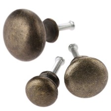 Cabinet Drawer Cupboard Dresser Door Mini Round Handles Pull Bin Knobs Stylist