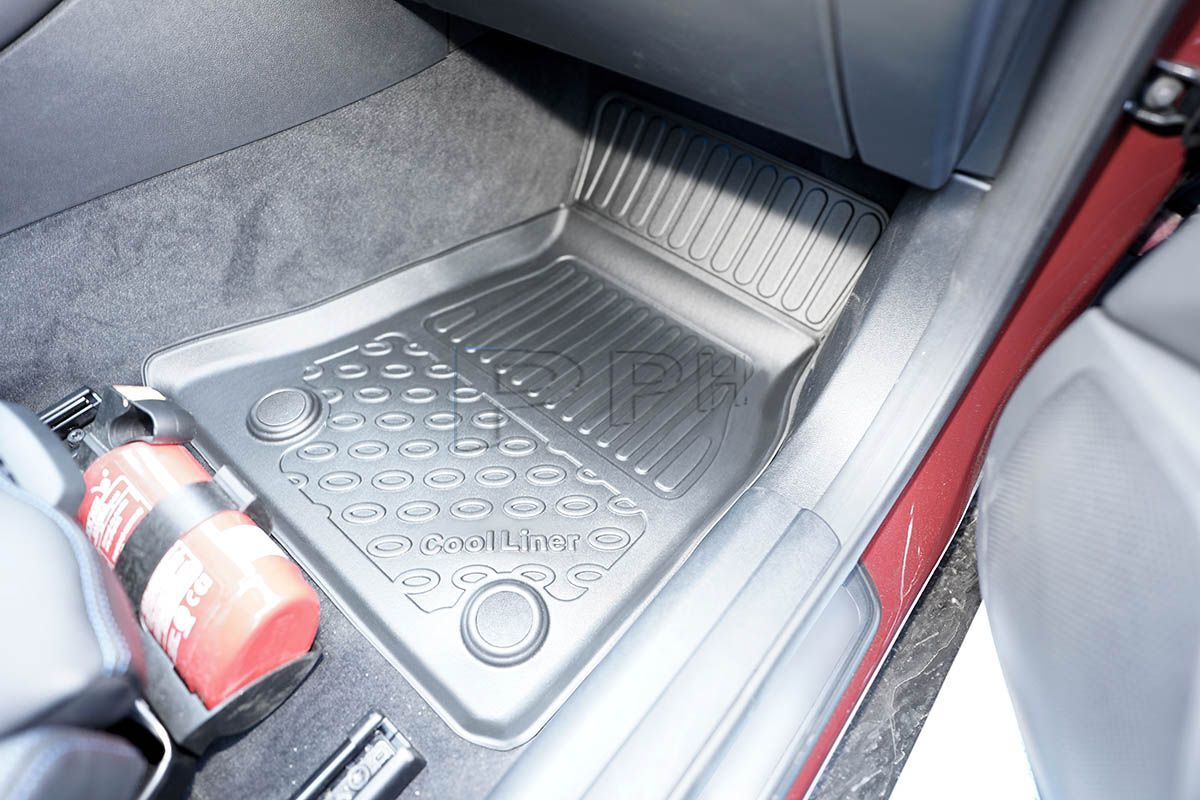 Windabweiser-Set Für Opel Mokka B (2021–2025) – 4-tlg., Aus Acryl, Dunkel Getönt, Einfache Clip-On-Montage