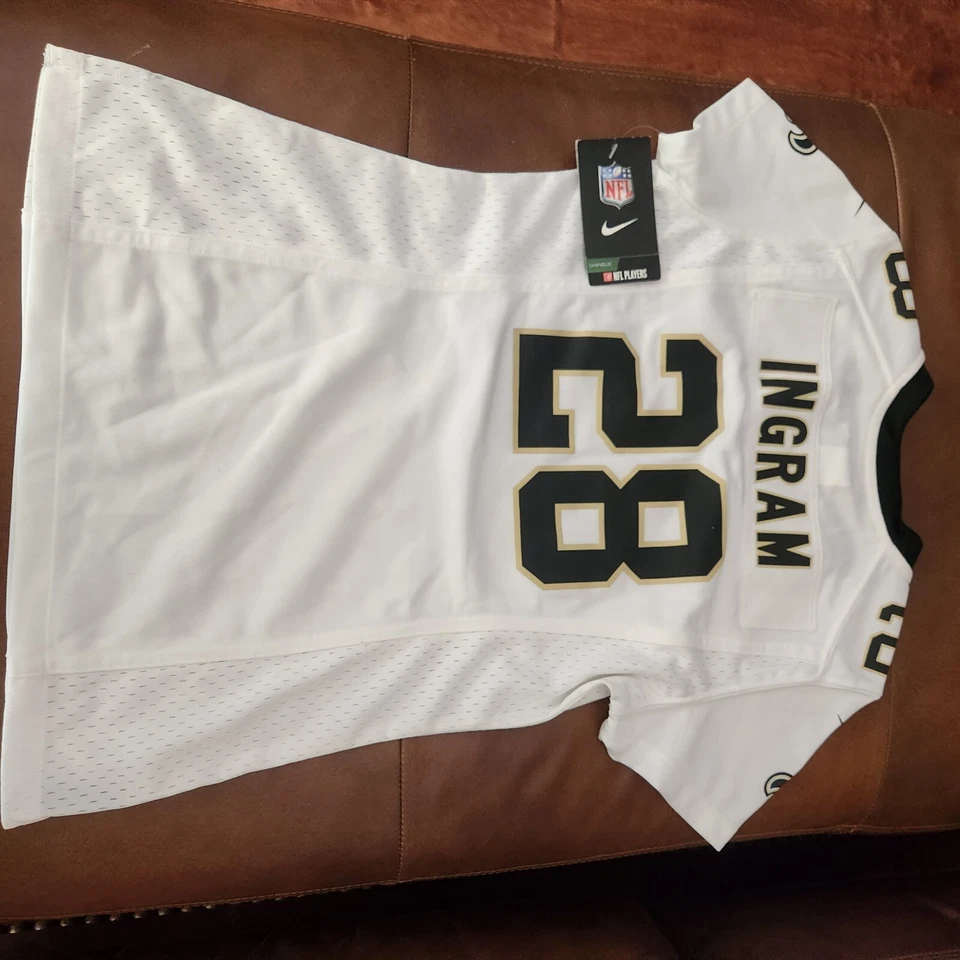 ¡Nuevo! Camiseta On Field Nike Mark Ingram New Orleans Saints NFL #28 XS X-pequeña. Foto 2 de 2