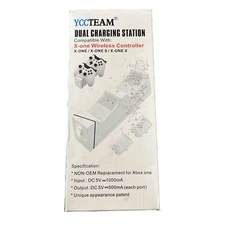 YCCTEAM Dual Charging Station Compatible With X-One/X-One S/X-OneX Controller 
