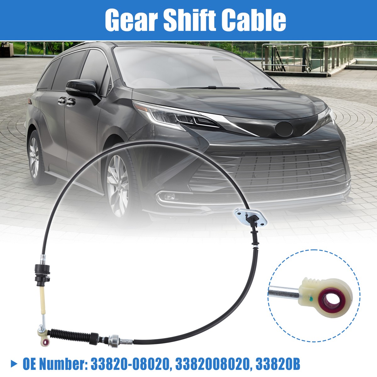 2004-2010 Toyota Sienna Gear Shift Cable Shifter Cable for Toyota
