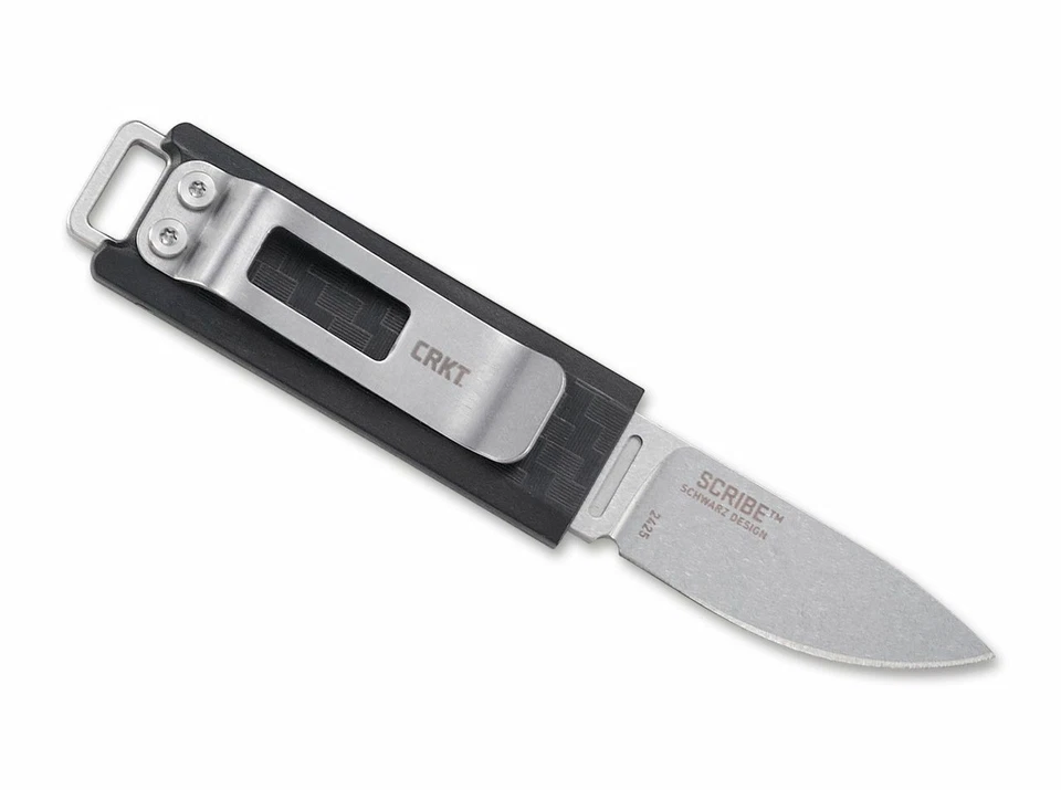 CRKT Scribe Black EDC Messer Neck Knife Halsmesser Umhängemesser ✔️ 02CR2425 - Bild 2 von 4