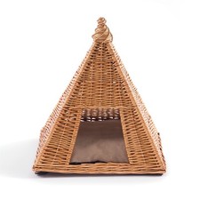 WEIDEN KATZEN ZEIT "MIA" | Katzenhütte, Kleintier Tipi, Katzen Haus Bett