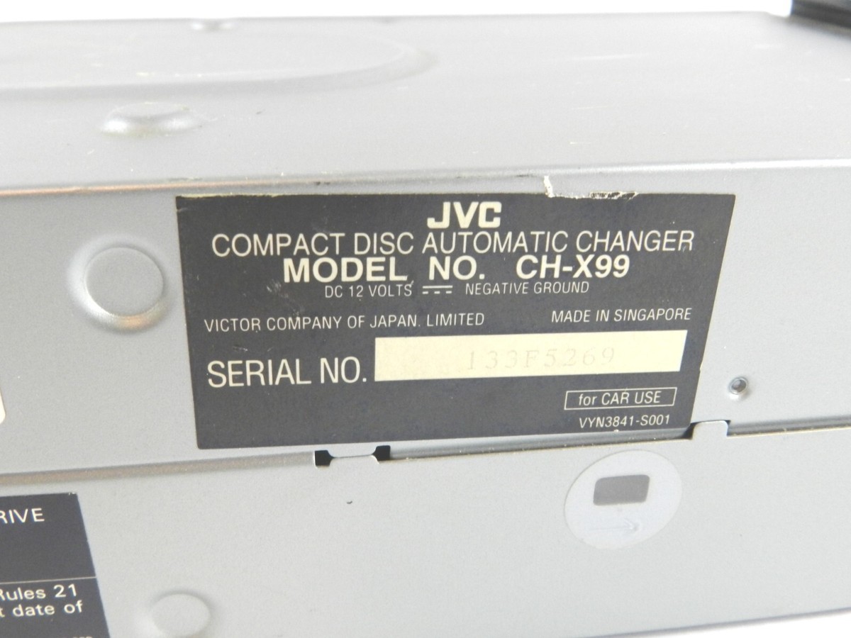 JVC CH-X99 Compact 12 Disc CD Changer Car Automatic | eBay