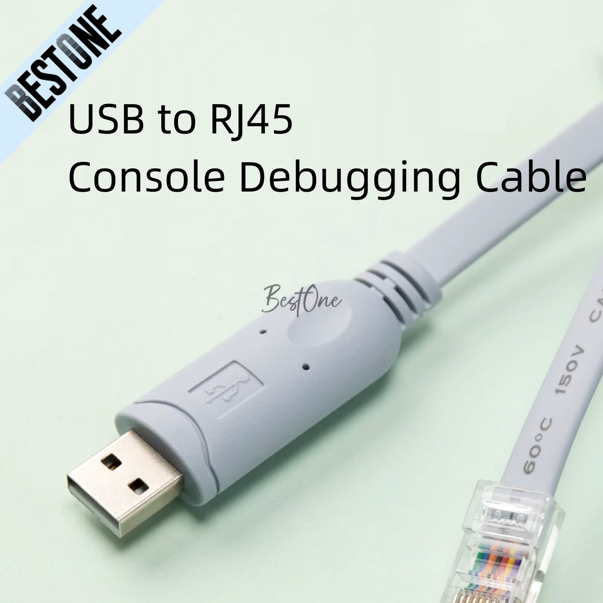Console USB to RJ45 RS232 For Cisco Huawei H3C Switch Router OLT