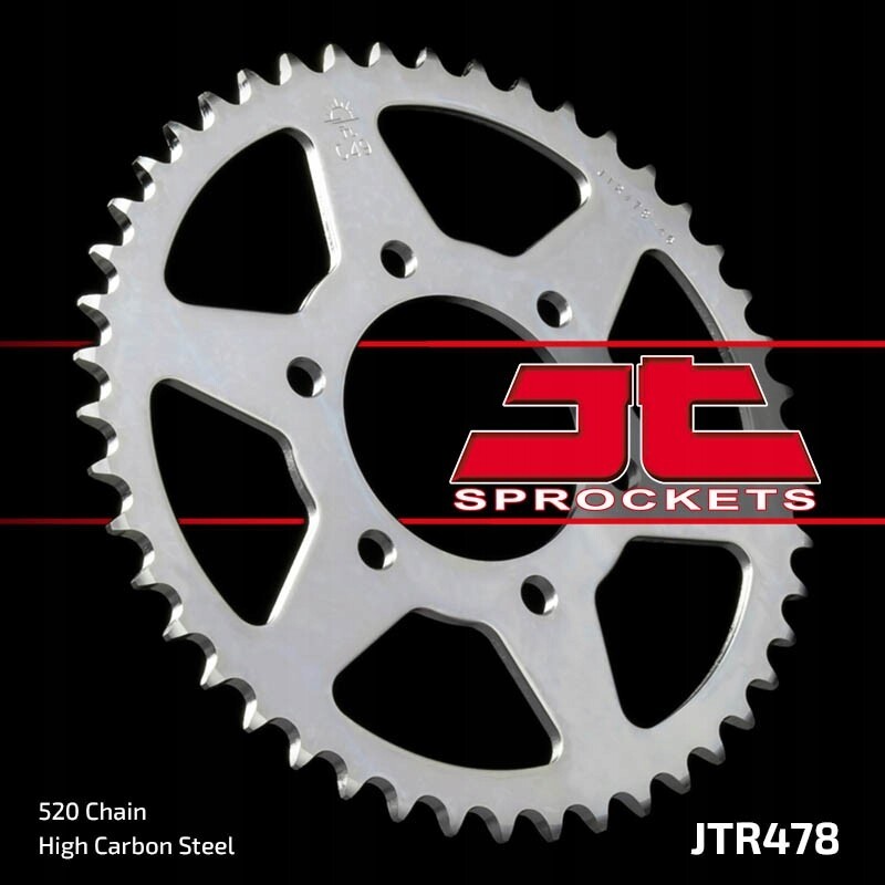 Pignon arriere JT 478 pour resoudre les bruits de chaine sur Kawasaki Z800