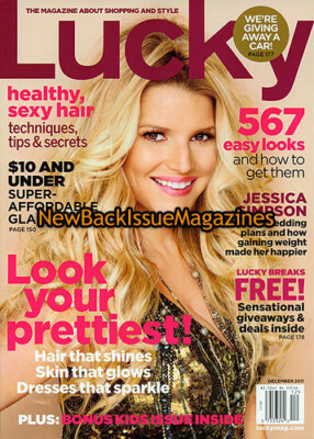 Lucky 12/11,Jessica Simpson,December 2011,NEW